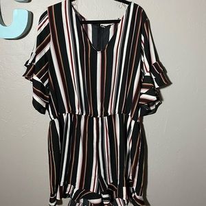 Striped Romper